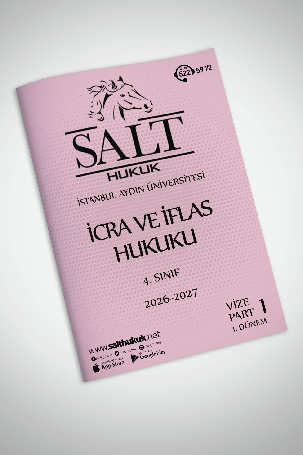 İcra ve İflas Hukuku 1. Dönem Vize Part-1 (2026-2027)-İAÜ-Konu Anlatım Kitapçığı