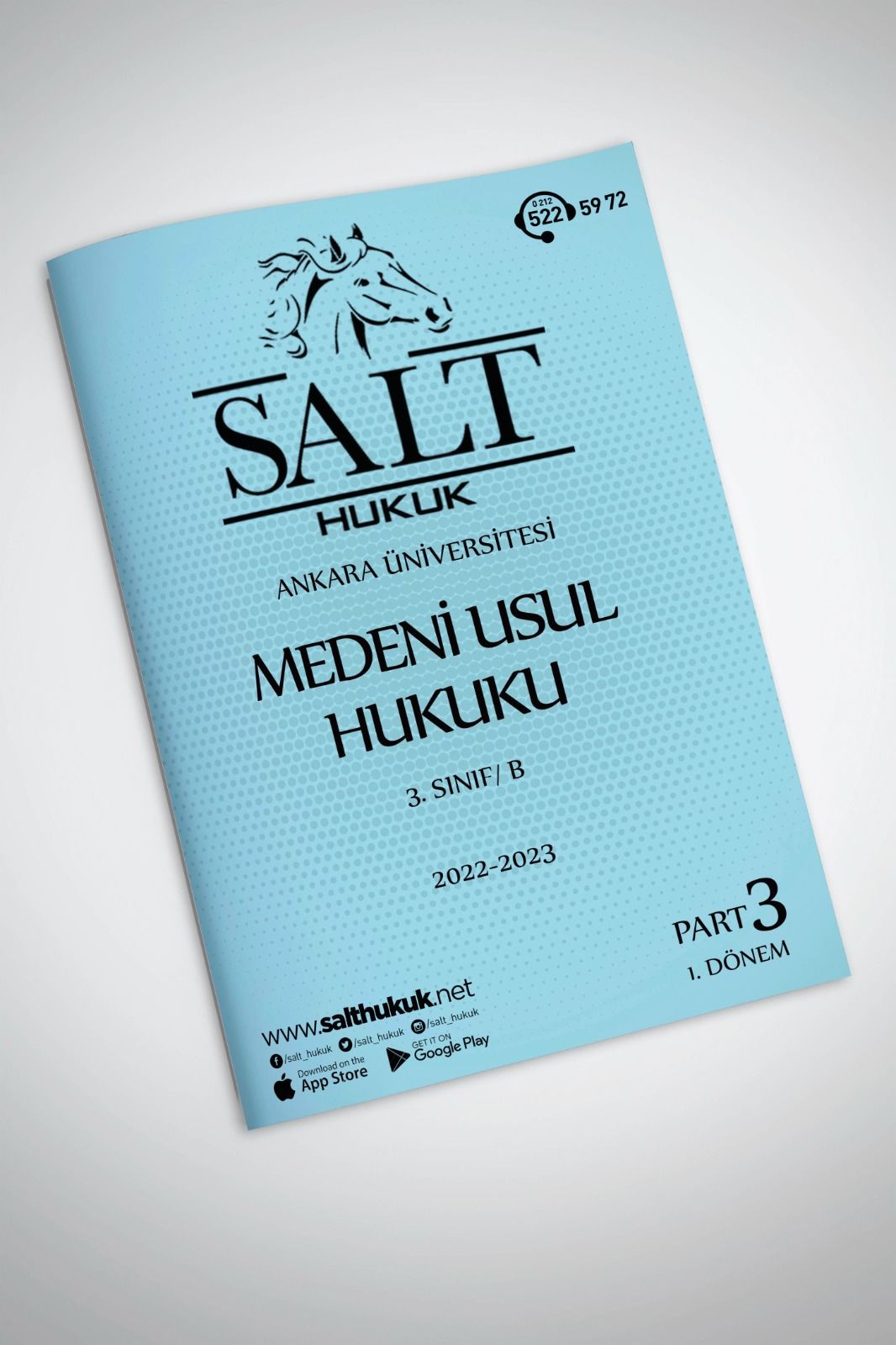Medeni Usul Hukuku Amfi B 1. Dönem Part-3 (2022-2023)-AÜHF-Konu Anlatım Kitapçığı