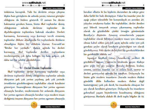Genel Kamu 1. Dönem Part-2 (2020-2021)-KKÜ-Konu Anlatım Kitapçığı