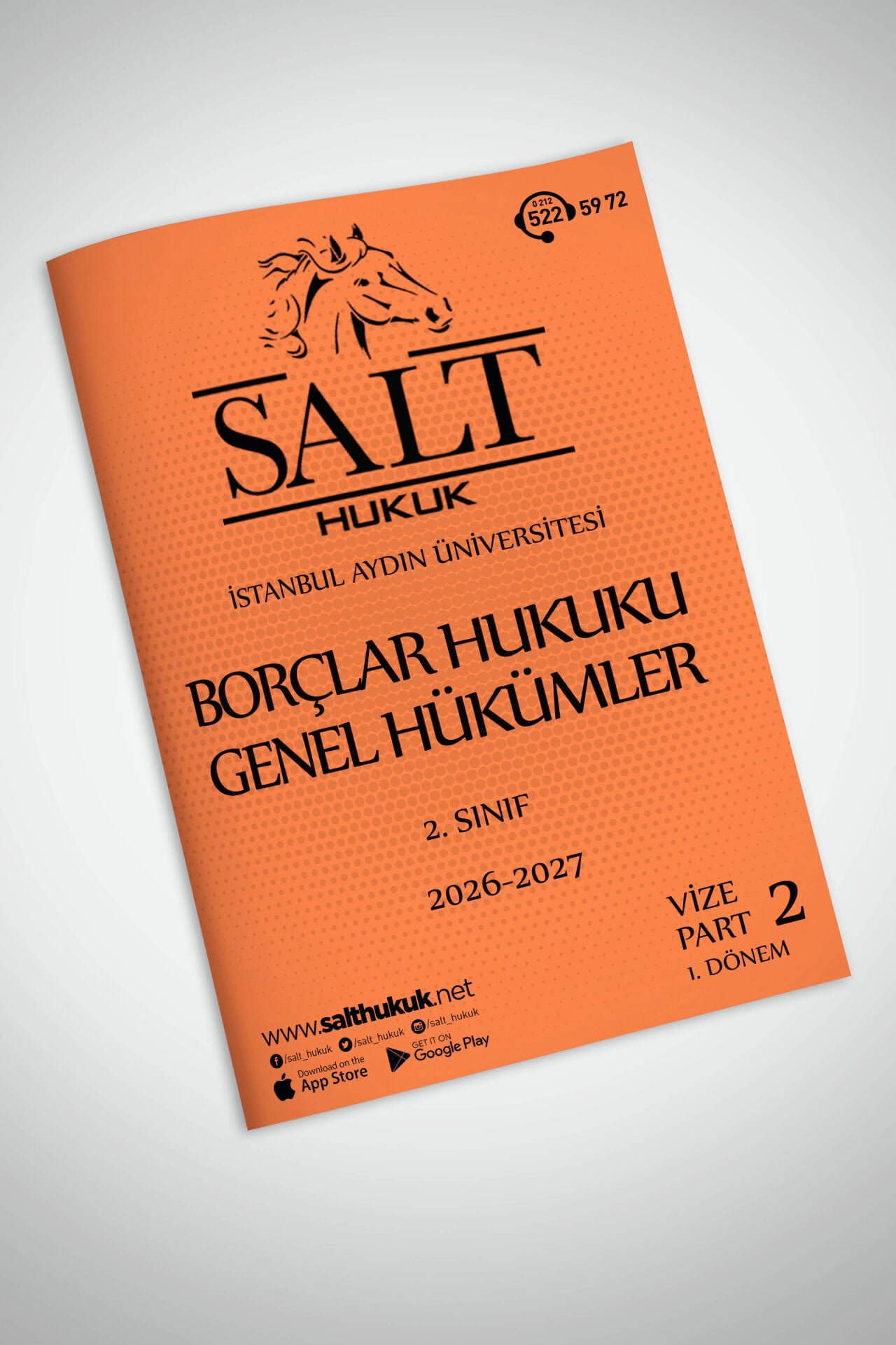 Borçlar Genel Hukuku 1. Dönem Vize Part-2 (2026-2027)-İAÜ-Konu Anlatım Kitapçığı
