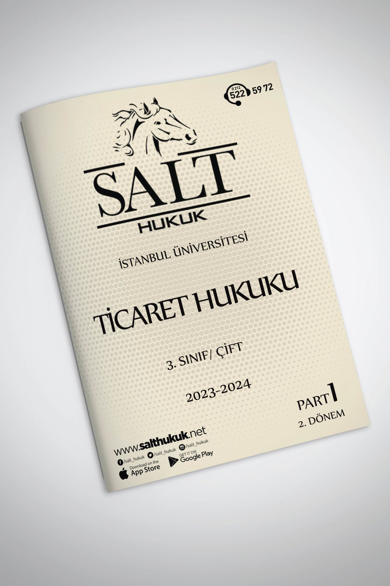 Ticaret Hukuku Çift 2. Dönem Part-1 (2023-2024)-İÜHF-Konu Anlatım Kitapçığı