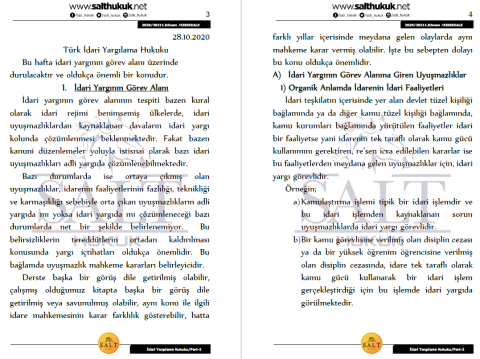 İdari Yargılama Hukuku 1. Dönem Part-2 (2020-2021)-KKÜ-Konu Anlatım Kitapçığı