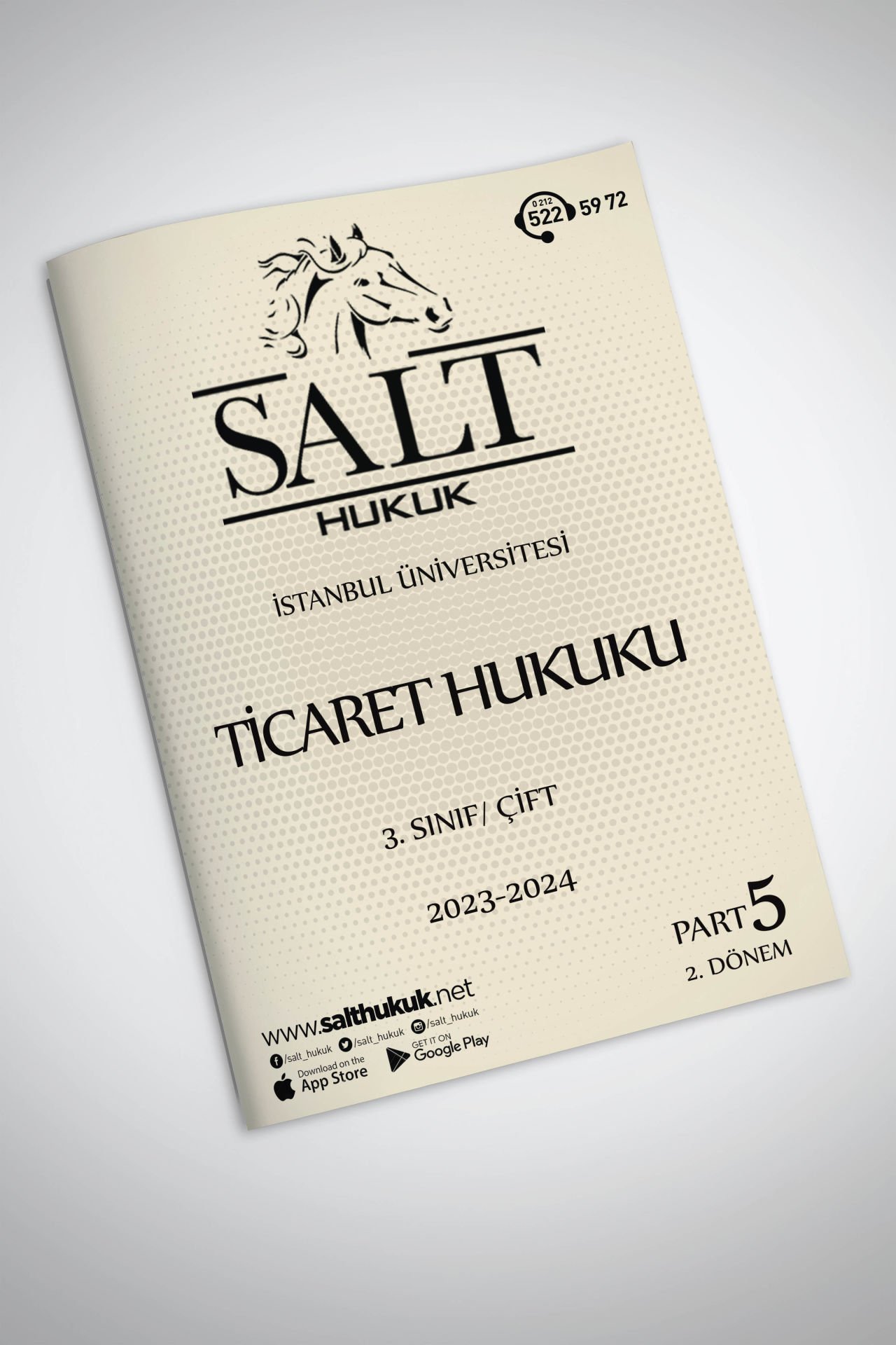 Ticaret Hukuku Çift 2. Dönem Part-5 (2023-2024)-İÜHF-Konu Anlatım Kitapçığı