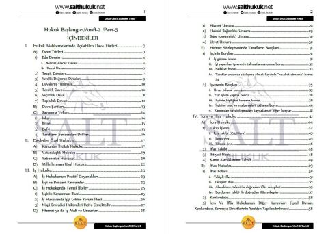 Hukuk Başlangıcı Amfi 2 2. Dönem Not Seti (2020-2021)-DEÜ-Konu Anlatım Kitapçığı