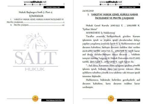 Hukuk Başlangıcı Amfi 3 2. Dönem Not Seti (2020-2021)-DEÜ-Konu Anlatım Kitapçığı
