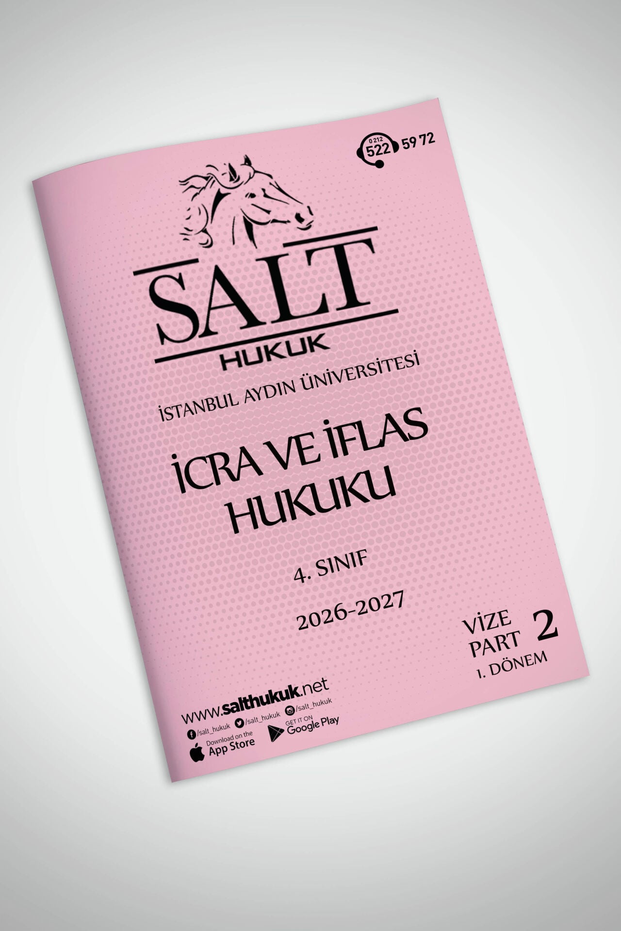 İcra ve İflas Hukuku 1. Dönem Vize Part-2 (2026-2027)-İAÜ-Konu Anlatım Kitapçığı