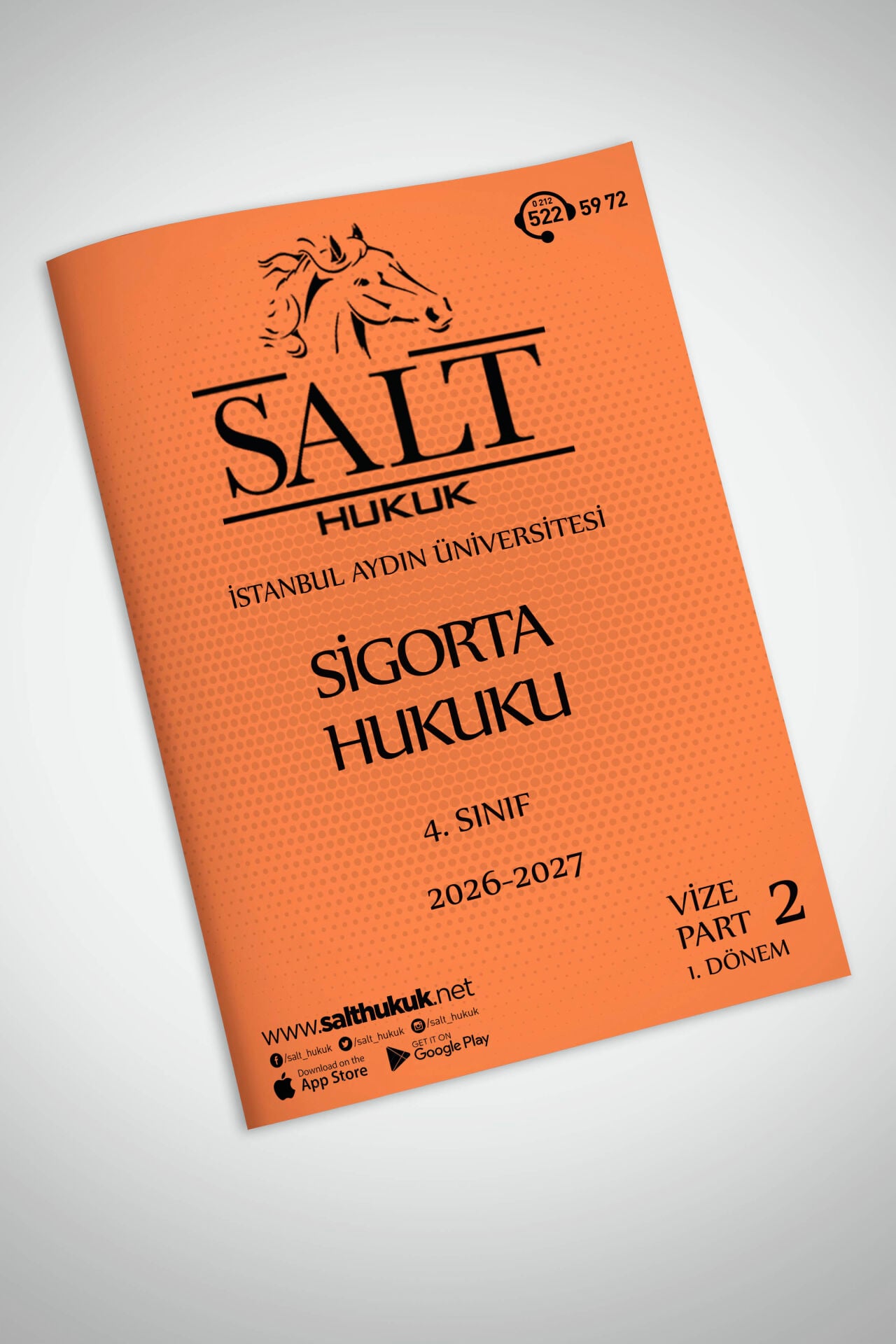 Sigorta Hukuku 1. Dönem Vize Part-2 (2026-2027)-İAÜ-Konu Anlatım Kitapçığı