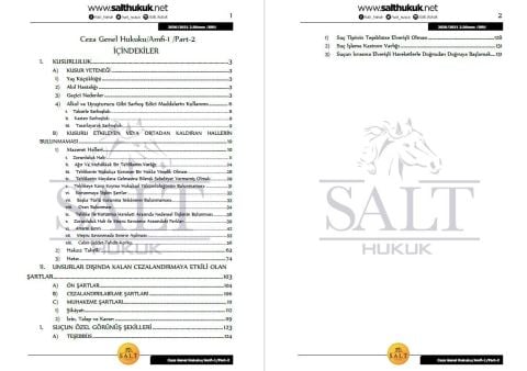 Ceza Genel Hukuku Amfi 1 2. Dönem Not Seti (2020-2021)-DEÜ-Konu Anlatım Kitapçığı