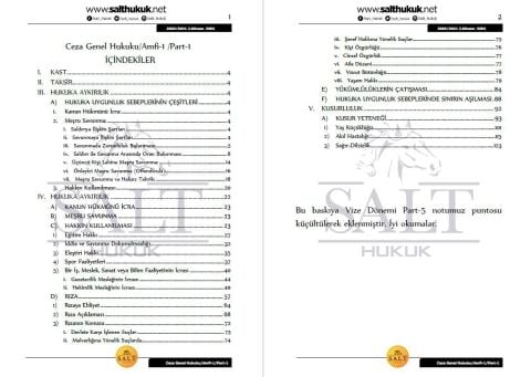 Ceza Genel Hukuku Amfi 1 2. Dönem Not Seti (2020-2021)-DEÜ-Konu Anlatım Kitapçığı