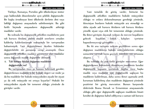 Anayasa Hukuku 1. Dönem Part-3 (2020-2021)-KKÜ-Konu Anlatım Kitapçığı