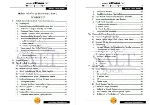 Hukuk Felsefesi ve Sosyolojisi 2. Dönem Part-2 (2020-2021)-AKHF-Konu Anlatım Kitapçığı