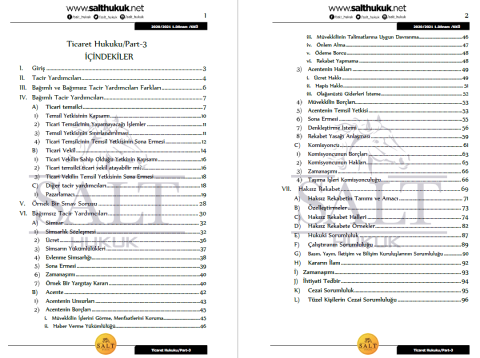 Ticaret Hukuku 1. Dönem Part-3 (2020-2021)-KKÜ-Konu Anlatım Kitapçığı