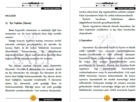 İdare Hukuku 1. Dönem Part-4 (2020-2021)-KKÜ-Konu Anlatım Kitapçığı