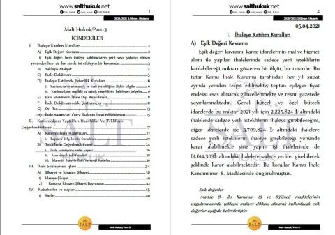 Maliye Hukuku 2. Dönem Part-3 (2020-2021)-AKHF-Konu Anlatım Kitapçığı