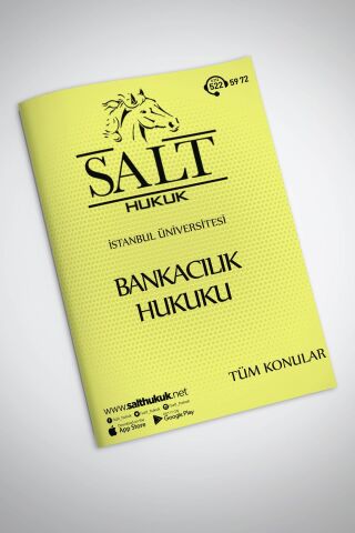 İÜHF-Banka Hukuku