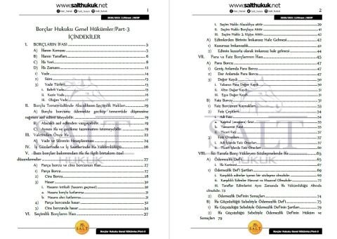 Borçlar Genel Hukuku 2. Dönem Part-3 (2020-2021)-AKHF-Konu Anlatım Kitapçığı