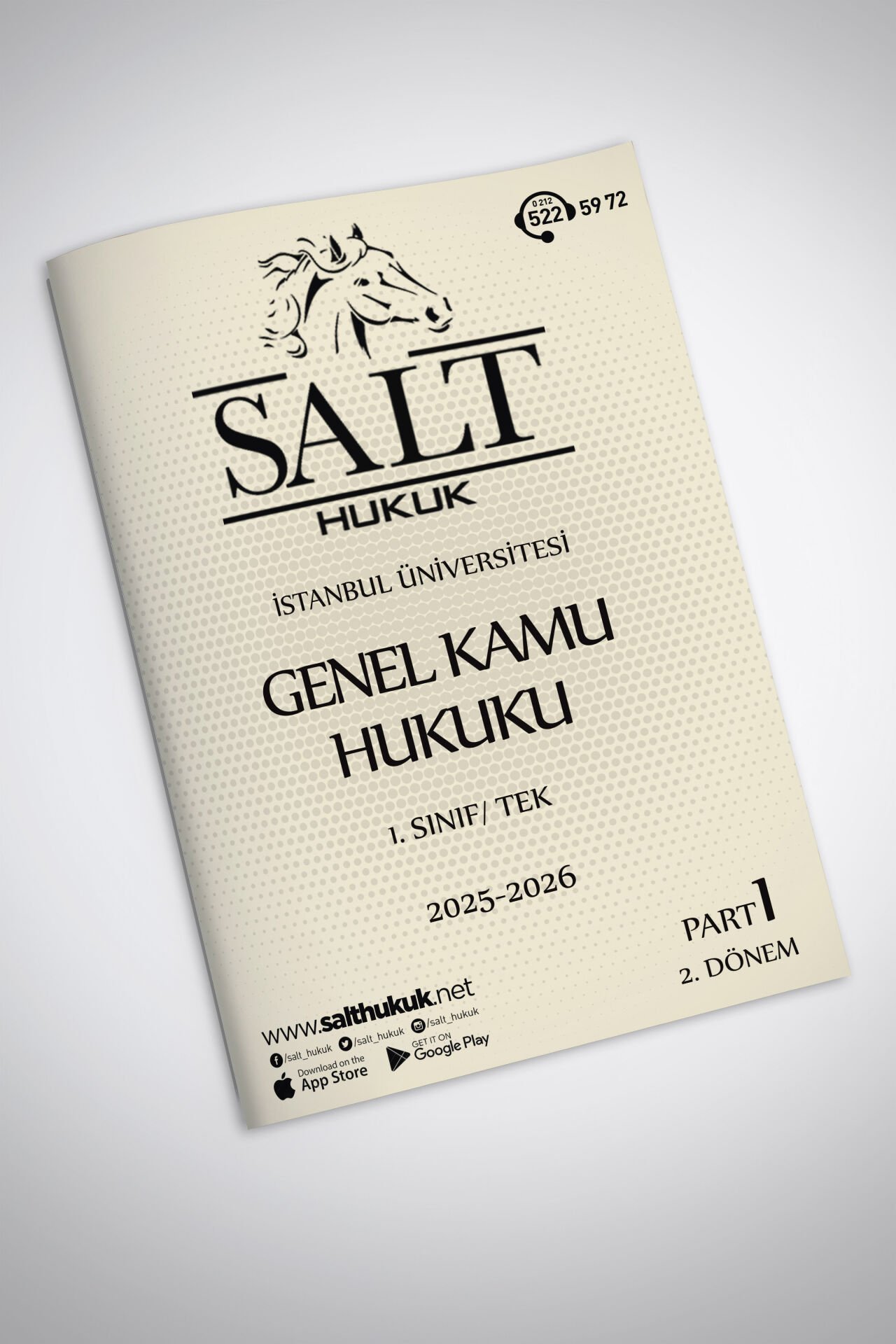 Genel Kamu Hukuku Tek 2. Dönem Part-1 (2025-2026)-İÜHF-Konu Anlatım Kitapçığı