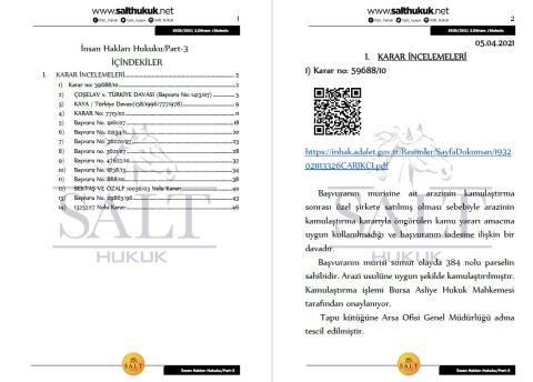 İnsan Hakları 2. Dönem Part-3 (2020-2021)-AKHF-Konu Anlatım Kitapçığı