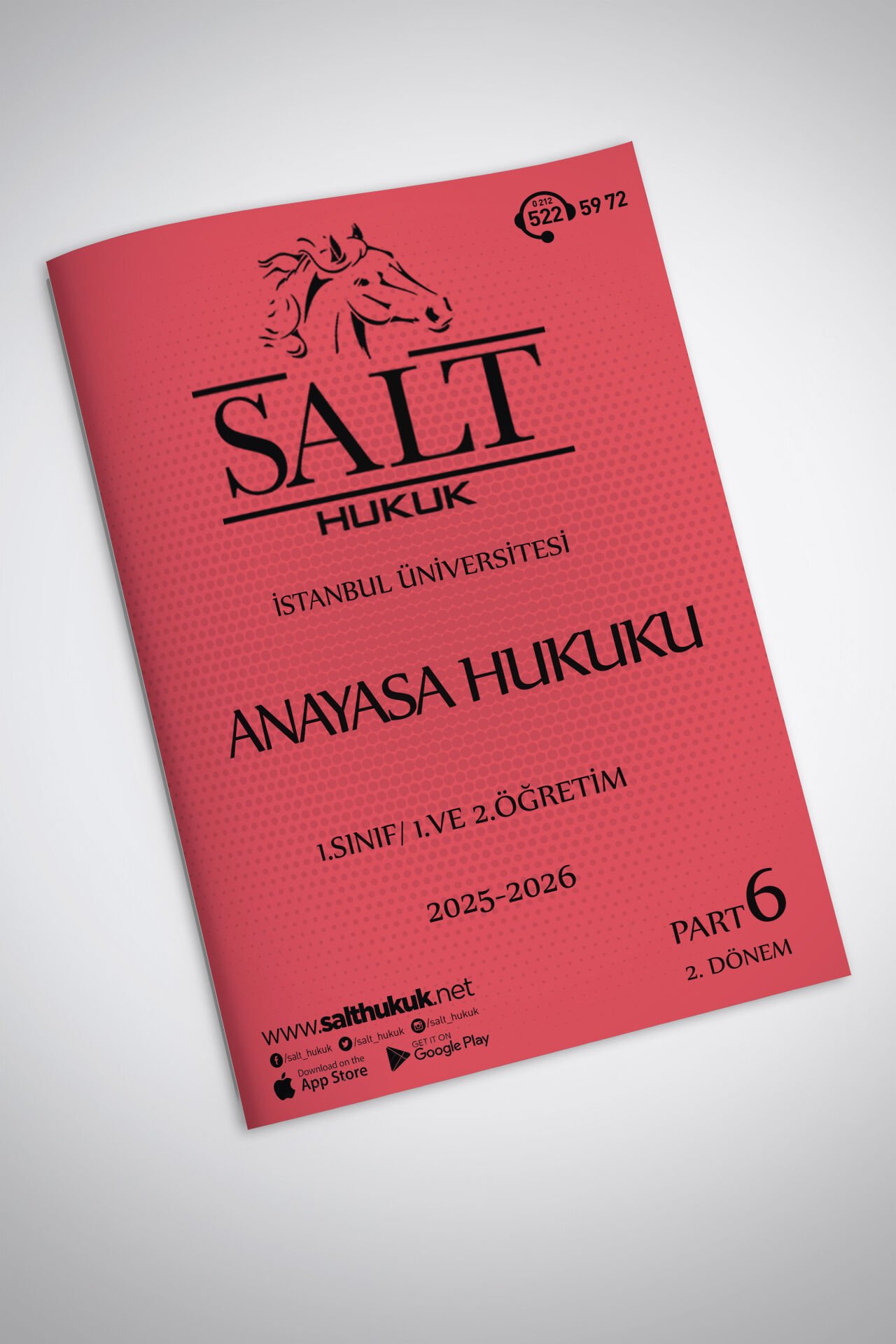 Anayasa Hukuku 1. Ve 2.Öğretim  2. Dönem Part-6 (2025-2026)-İÜHF-Konu Anlatım Kitapçığı