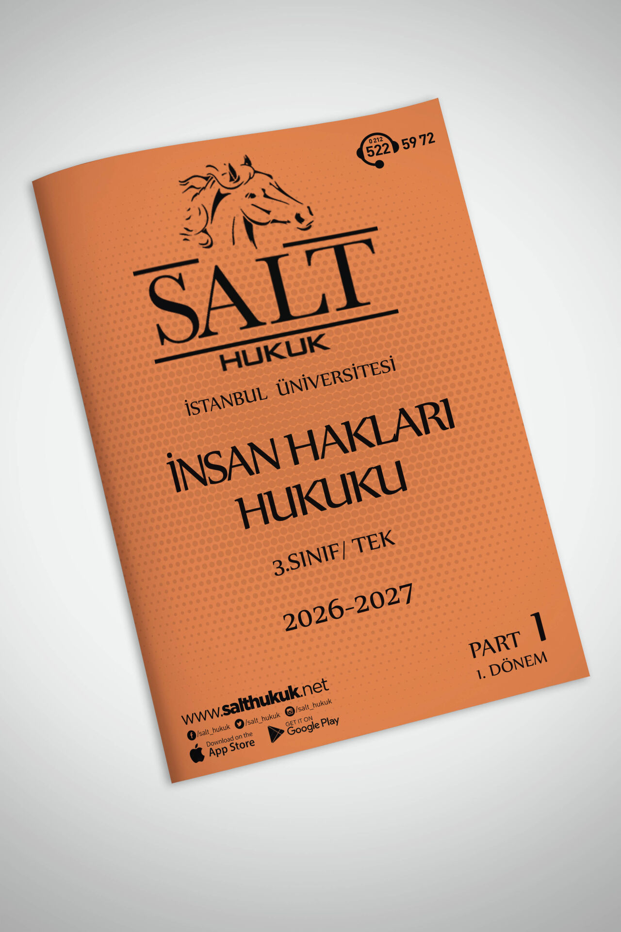 İnsan Hakları Hukuku Tek 1. Dönem Part-1 (2026-2027)-İÜHF-Konu Anlatım Kitapçığı