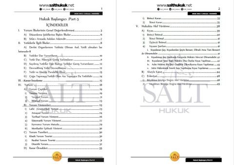 Hukuk Başlangıcı 2. Dönem Part-5 (2020-2021)-AKHF-Konu Anlatım Kitapçığı