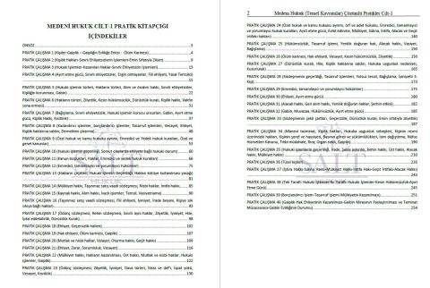 Medeni Hukuk (Temel Kavramlar ve Kişiler) Konu Anlatımlı Pratik Çalışma Cilt-1