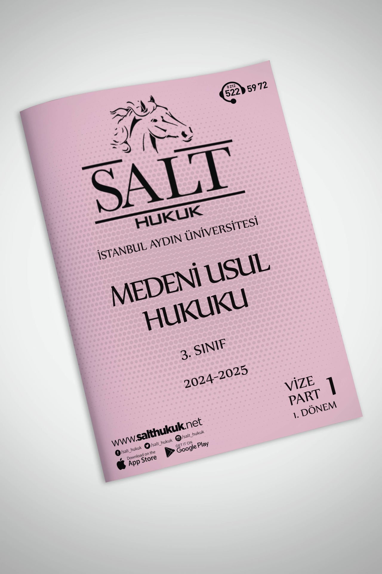 Medeni Usul Hukuku 1. Dönem Vize Part-1 (2024-2025)-İAÜ-Konu Anlatım Kitapçığı