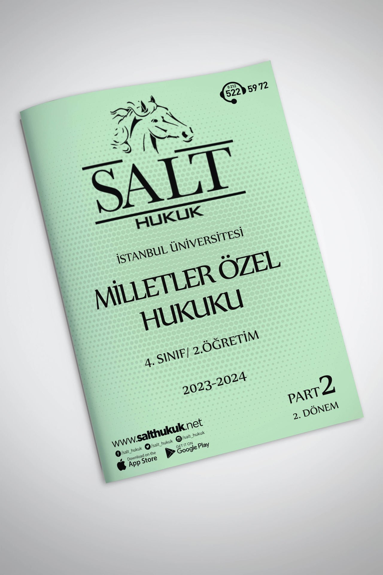 Milletler Özel Hukuku 2.Öğretim 2. Dönem Part-2 (2023-2024)-İÜHF-Konu Anlatım Kitapçığı
