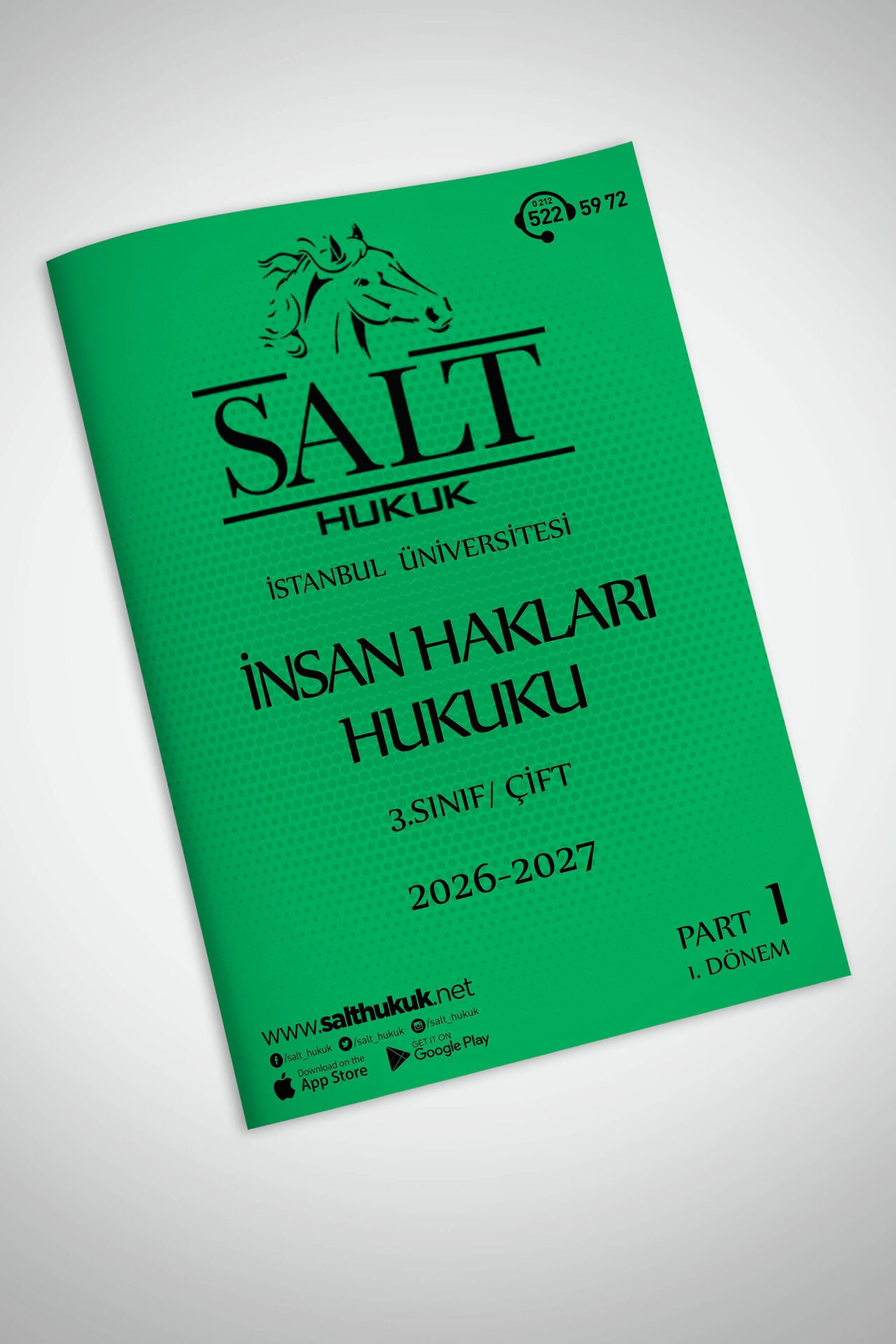 İnsan Hakları Hukuku Çift 1. Dönem Part-1 (2026-2027)-İÜHF-Konu Anlatım Kitapçığı
