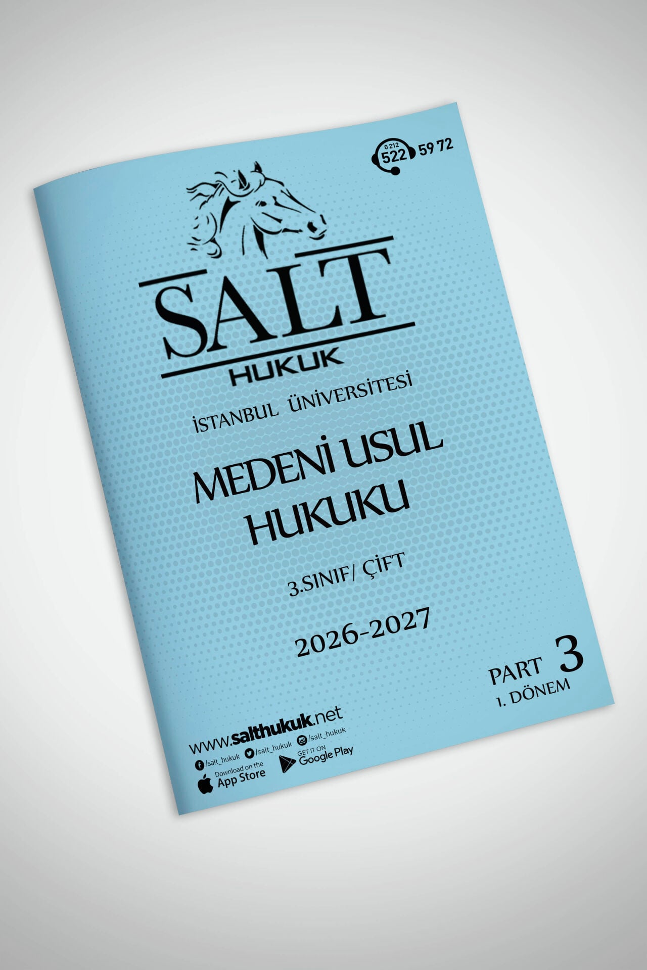 Medeni Usul Hukuku Çift 1. Dönem Part-3 (2026-2027)-İÜHF-Konu Anlatım Kitapçığı