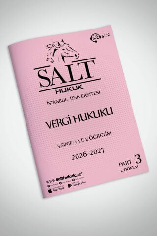 Kamu Mal. Vergi Huk. 1. ve 2.Öğretim 1. Dönem Part-3 (2026-2027)-İÜHF-Konu Anlatım Kitapçığı