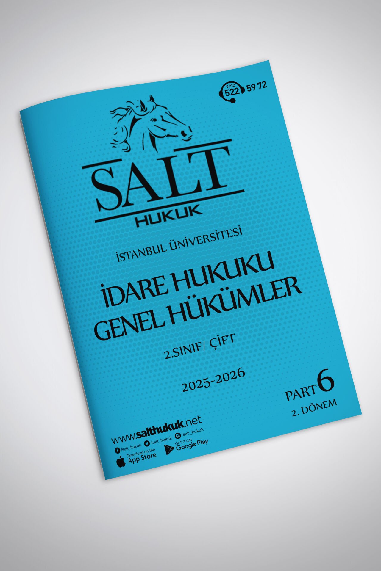 İdare Hukuku Çift 2. Dönem Part-6 (2025-2026)-İÜHF-Konu Anlatım Kitapçığı