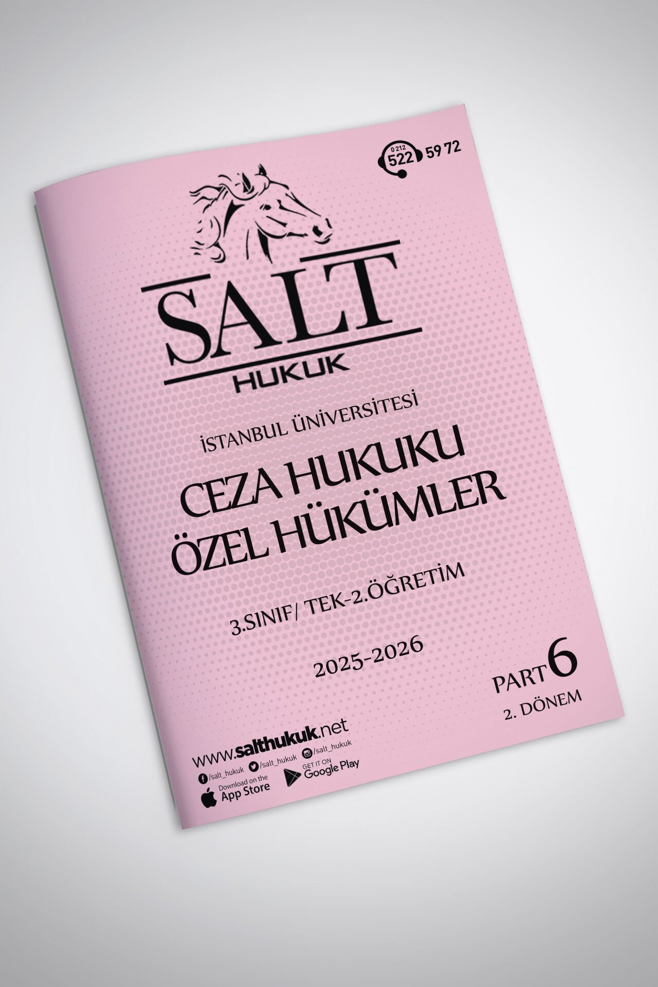 Ceza Özel Hukuku Tek-2.Öğretim 2. Dönem Part-6 (2025-2026)-İÜHF-Konu Anlatım Kitapçığı
