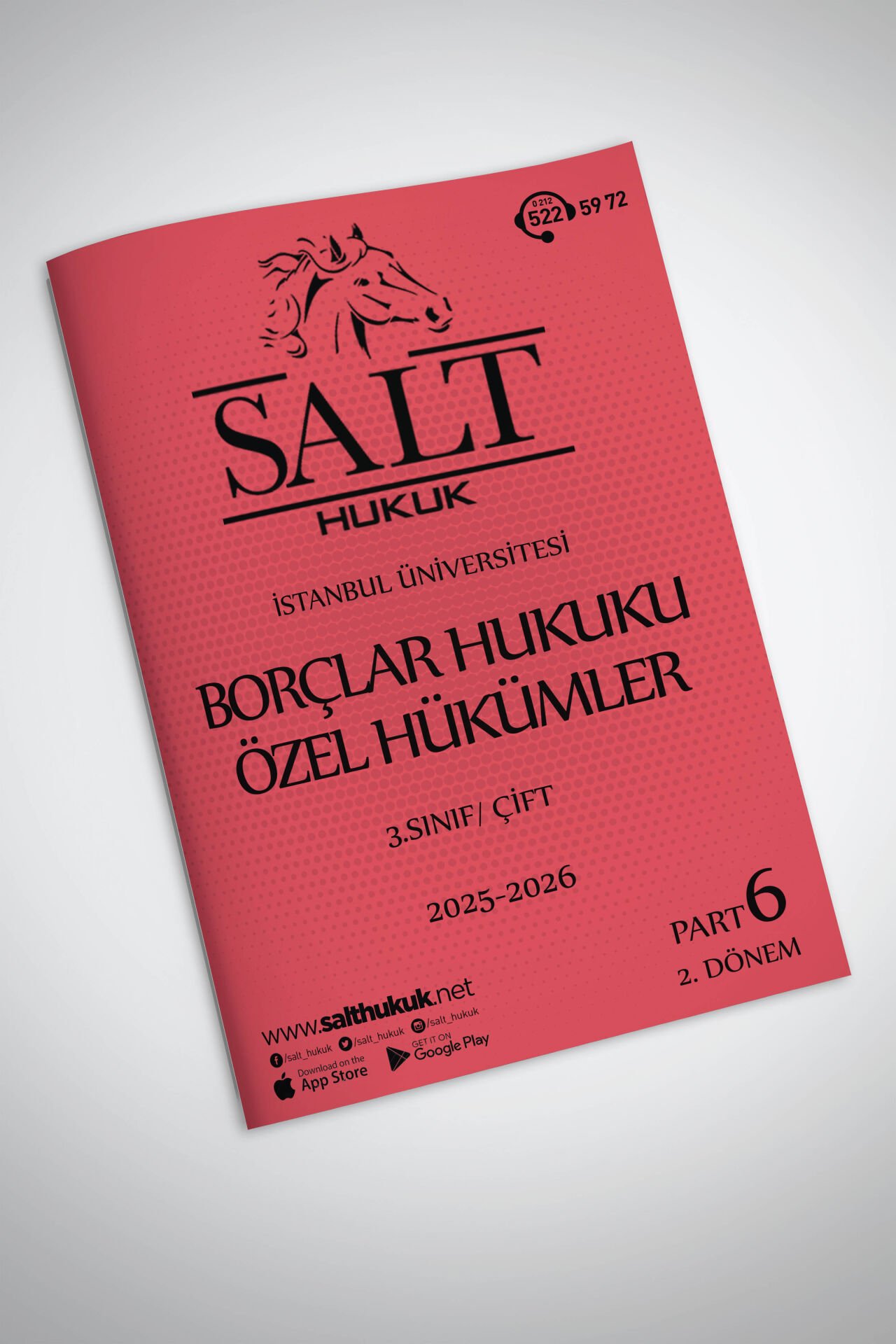 Borçlar Özel Hukuku Çift 2. Dönem Part-6 (2025-2026)-İÜHF-Konu Anlatım Kitapçığı