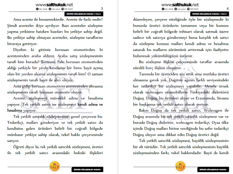 İSİMSİZ SÖZLEŞMELER TÜM KONULAR PART-2-Konu Anlatım Kitapçığı