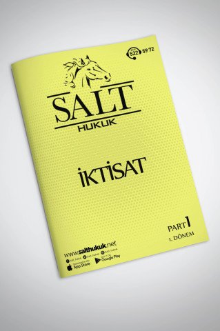 İktisat 1. Dönem Part-1 (2020-2021)-AKHF-Konu Anlatım Kitapçığı