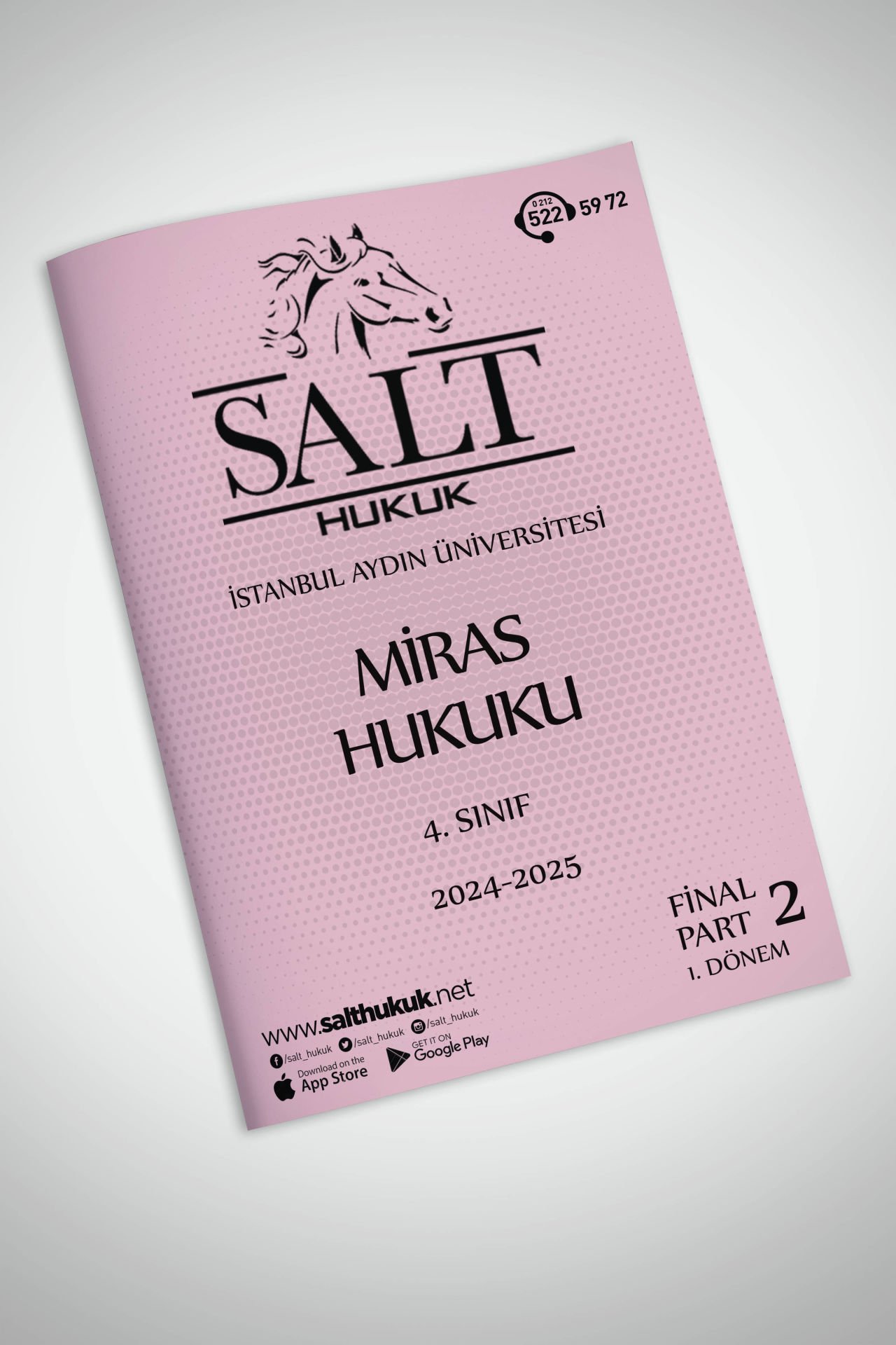 Miras Hukuku 1. Dönem Final Part-2 (2024-2025)-İAÜ-Konu Anlatım Kitapçığı