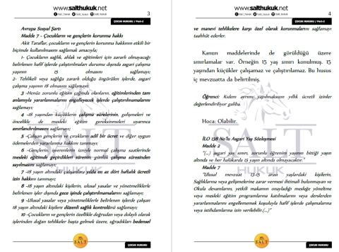 ÇOCUK HUKUKU TÜM KONULAR PART-2-Konu Anlatım Kitapçığı