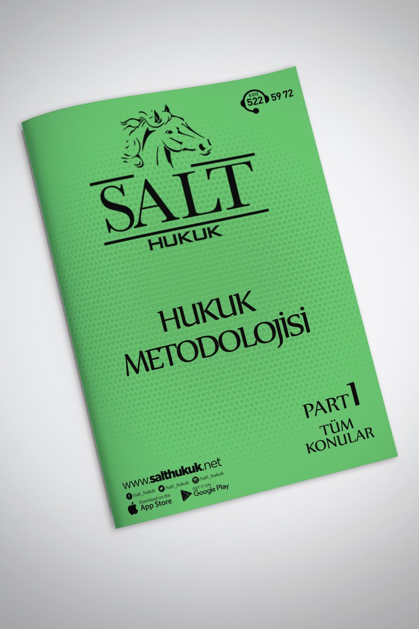 HUKUK METODOLOJİSİ TÜM KONULAR PART-1-Konu Anlatım Kitapçığı