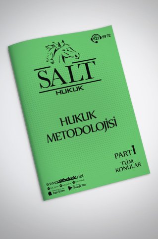 HUKUK METODOLOJİSİ TÜM KONULAR PART-1-Konu Anlatım Kitapçığı