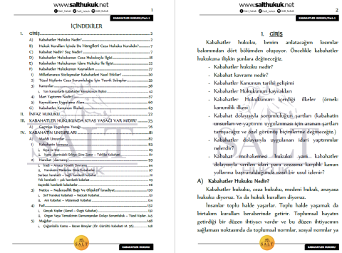 KABAHATLER HUKUKU TÜM KONULAR PART-1-Konu Anlatım Kitapçığı