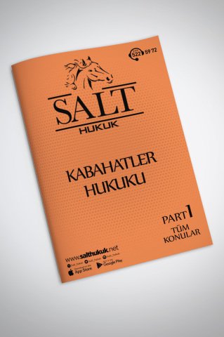 KABAHATLER HUKUKU TÜM KONULAR PART-1-Konu Anlatım Kitapçığı