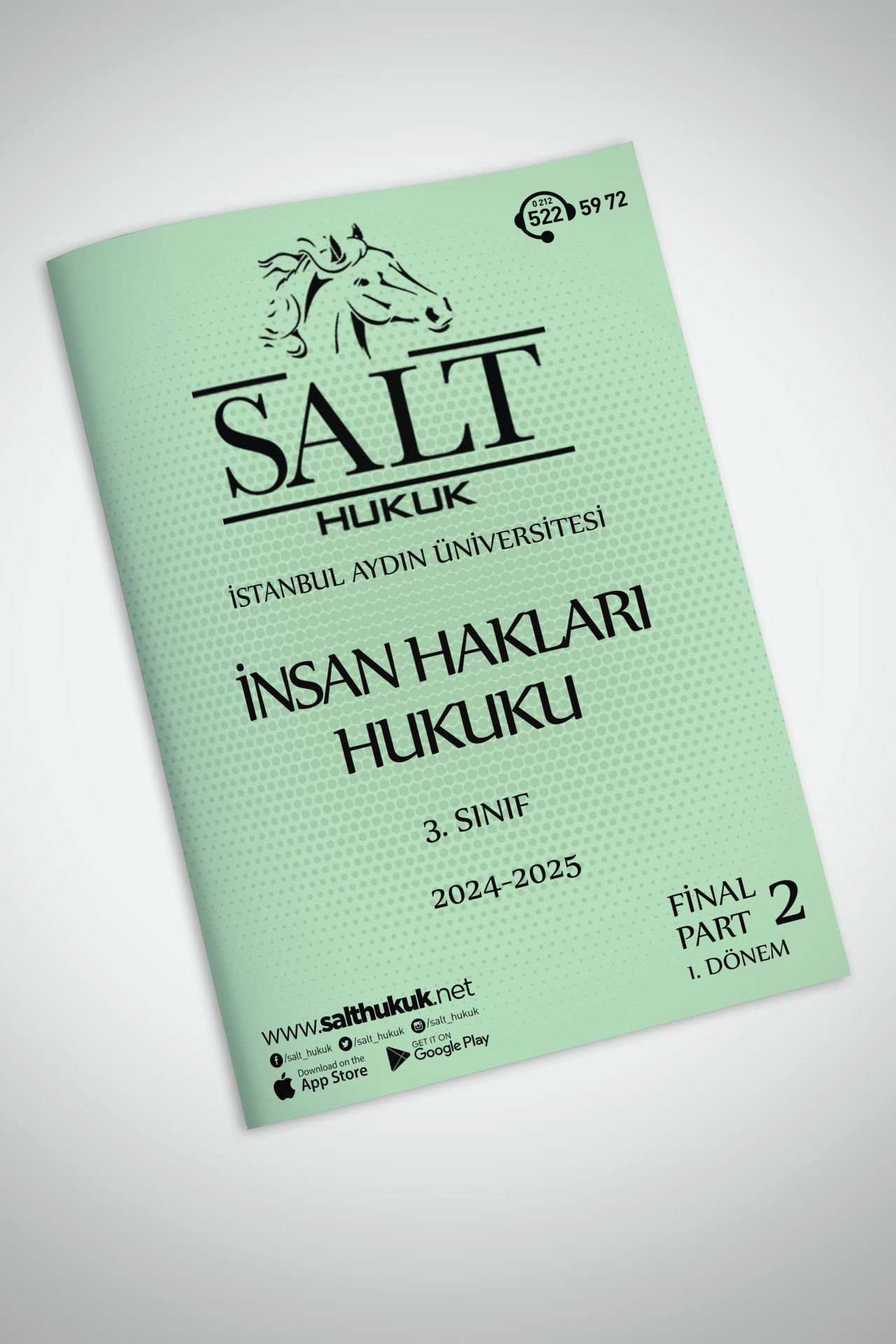 İnsan Hakları 1. Dönem Final Part-2 (2024-2025)-İAÜ-Konu Anlatım Kitapçığı