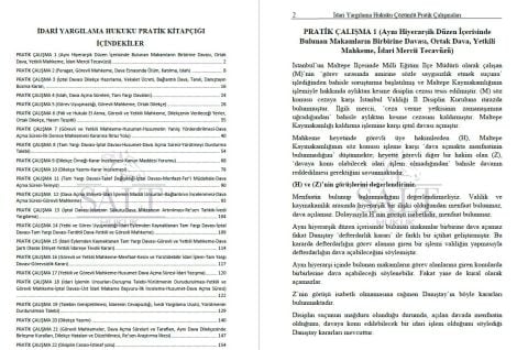 İdari Yargılama Hukuku Konu Anlatımlı ve Çözümlü Pratik Çalışmalar 1. Baskı