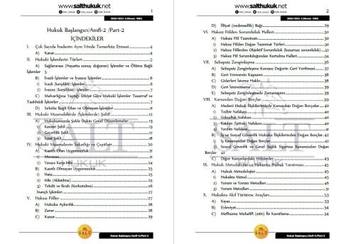 Hukuk Başlangıcı Amfi 2 2. Dönem Part-2 (2020-2021)-DEÜ-Konu Anlatım Kitapçığı