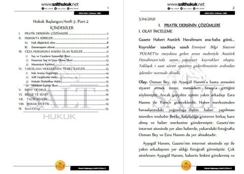 Hukuk Başlangıcı Amfi 3 2. Dönem Part-2 (2020-2021)-DEÜ-Konu Anlatım Kitapçığı