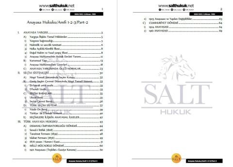 Anayasa Hukuku Amfi 1-2-3 2. Dönem Part-2 (2020-2021)-DEÜ-Konu Anlatım Kitapçığı