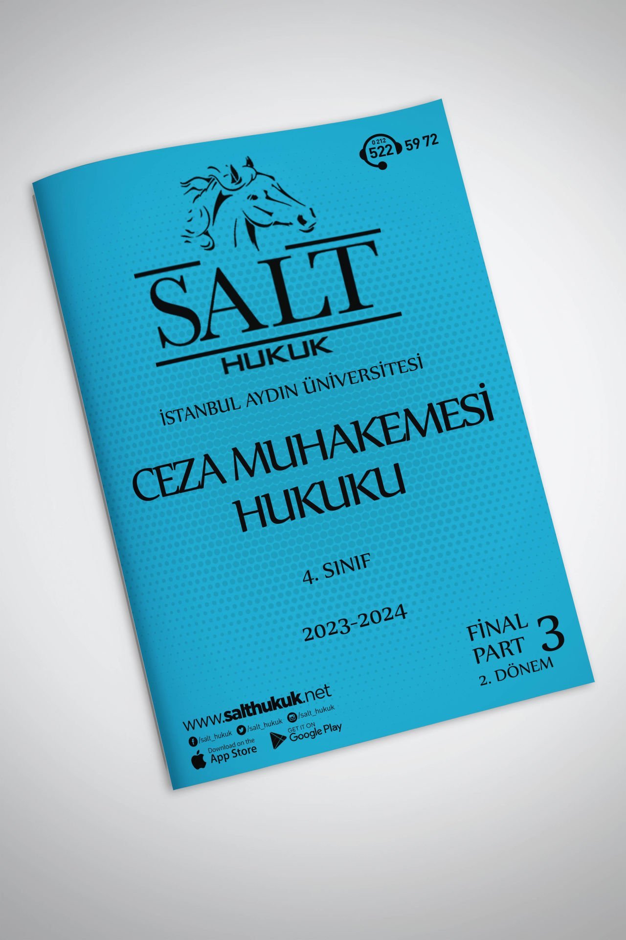 Ceza Muhakemesi Hukuku 2. Dönem Final Part-3 (2023-2024)-İAÜ-Konu Anlatım Kitapçığı