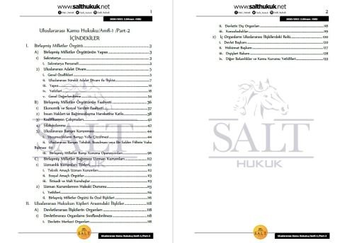 Uluslararası Kamu Hukuku Amfi 1 2. Dönem Part-2 (2020-2021)-DEÜ-Konu Anlatım Kitapçığı