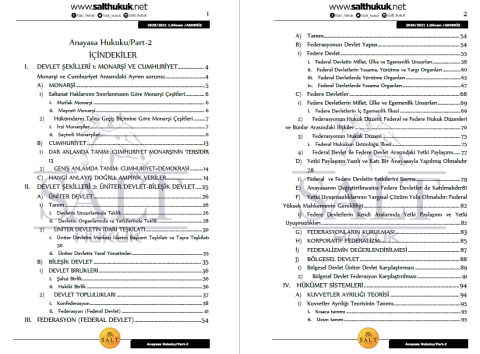 Anayasa Hukuku 1. Dönem Part-2 (2020-2021)-AKHF-Konu Anlatım Kitapçığı